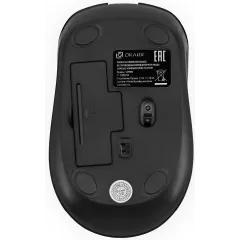 Мышь Оклик 509MW black черный оптическая 1600dpi беспров. USB для ноутбука 4but (1885208)