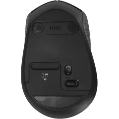 Мышь Logitech M330 Silent Plus черный оптическая 1000dpi silent беспров. USB 2but (910-004924)