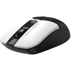 Мышь A4Tech Fstyler FB12S черный/белый оптическая 1200dpi silent беспров. BT/Radio USB 2but (FB12S USB PANDA)
