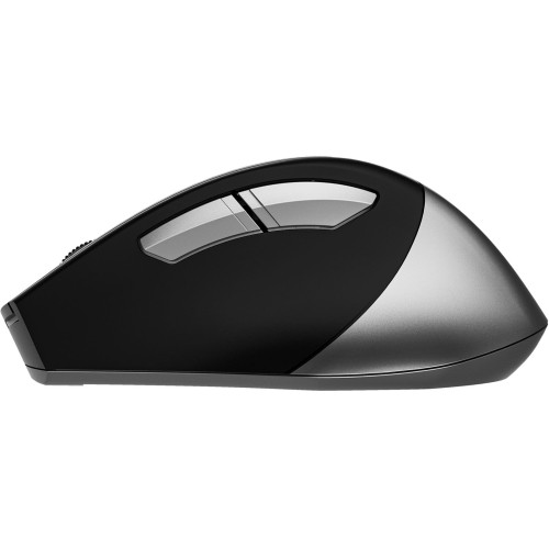 Мышь A4Tech Fstyler FB35S серый/черный оптическая 2000dpi беспров. BT/Radio USB для ноутбука 5but (FB35S USB SMOKY GREY)