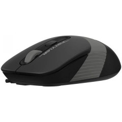 Мышь A4Tech Fstyler FM10S черный/серый оптическая 1600dpi silent USB 3but (FM10S USB GREY)