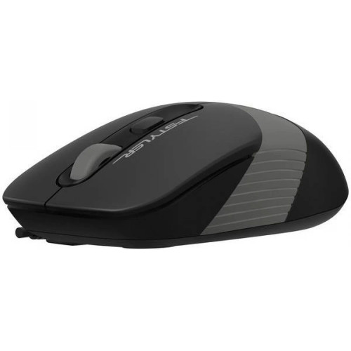 Мышь A4Tech Fstyler FM10S черный/серый оптическая 1600dpi silent USB 3but (FM10S USB GREY)