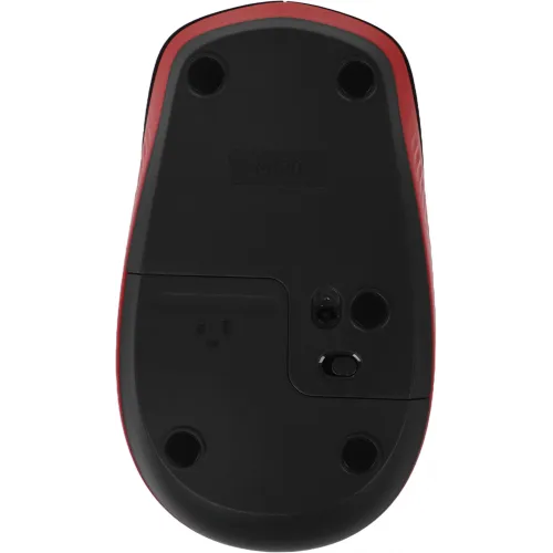 Мышь Logitech M190 черный/красный оптическая 1000dpi беспров. USB 2but (910-005926)