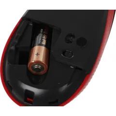 Мышь Logitech M190 черный/красный оптическая 1000dpi беспров. USB 2but (910-005926)