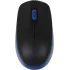Мышь Logitech M190 черный/синий оптическая 1000dpi беспров. USB 2but (910-005925)