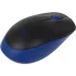Мышь Logitech M190 черный/синий оптическая 1000dpi беспров. USB 2but (910-005925)