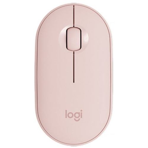 Мышь Logitech Pebble M350 розовый оптическая 1000dpi беспров. BT USB 2but (910-005575)