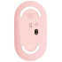 Мышь Logitech Pebble M350 розовый оптическая 1000dpi беспров. BT USB 2but (910-005575)