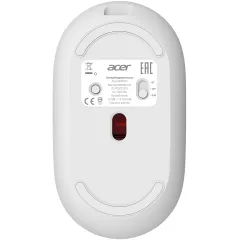Мышь Acer OMR301 белый оптическая 1600dpi беспров. BT/Radio USB 4but (ZL.MCECC.01U)