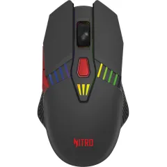 Мышь Acer Nitro OMR305 черный оптическая 3200dpi беспров. BT/Radio USB 6but (ZL.MCECC.020)