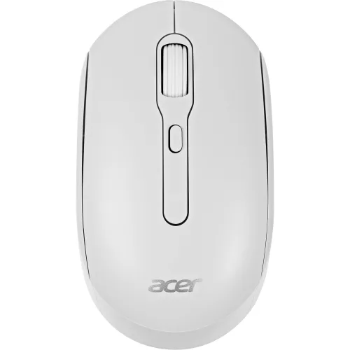 Мышь Acer OMR308 белый оптическая 1600dpi беспров. BT/Radio USB 4but (ZL.MCECC.023)