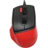 Мышь A4Tech Fstyler FM45S Air красный/черный оптическая 2400dpi silent USB 7but (FM45S AIR USB (SPORTS RED))