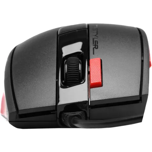 Мышь A4Tech Fstyler FM45S Air красный/черный оптическая 2400dpi silent USB 7but (FM45S AIR USB (SPORTS RED))