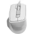Мышь A4Tech Fstyler FM45S Air белый/серебристый оптическая 2400dpi silent USB 7but (FM45S AIR USB (SILVER WHITE))