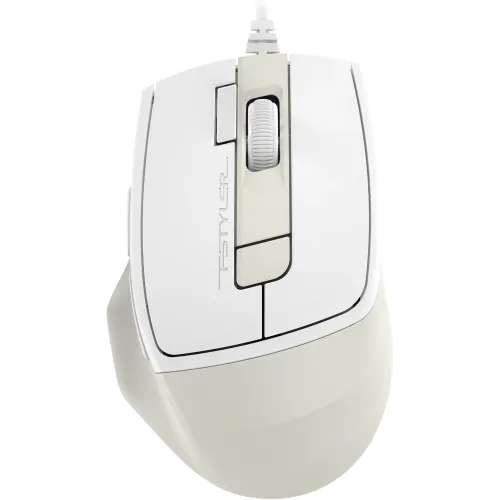 Мышь A4Tech Fstyler FM45S Air бежевый оптическая 2400dpi silent USB 7but (FM45S AIR USB (CREAM BEIGE))