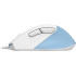 Мышь A4Tech Fstyler FM45S Air голубой/белый оптическая 2400dpi silent USB 7but (FM45S AIR USB (LCY BLUE))