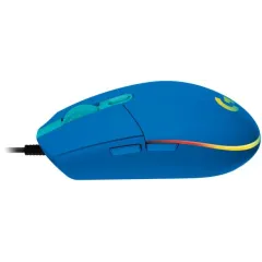 Мышь Logitech G102 LightSync синий оптическая 8000dpi USB 6but (910-005810)