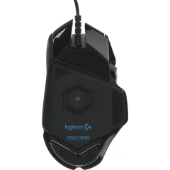 Мышь Logitech G502 Hero черный оптическая 25600dpi USB для ноутбука 9but (910-005474)