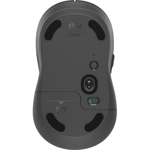 Мышь Logitech M650 графитовый оптическая 4000dpi беспров. BT/Radio USB 4but (910-006259)