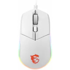 Мышь MSI Clutch GM11 белый оптическая 5000dpi USB 5but (S12-0401970-CLA)