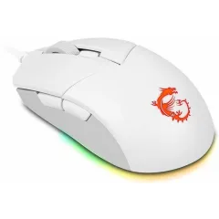 Мышь MSI Clutch GM11 белый оптическая 5000dpi USB 5but (S12-0401970-CLA)