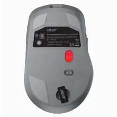 Мышь Acer OMR310 темно-серый оптическая 1600dpi беспров. BT/Radio USB 7but (ZL.MCECC.032)