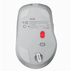 Мышь Acer OMR310 светло-серый оптическая 1600dpi беспров. BT/Radio USB 7but (ZL.MCECC.033)