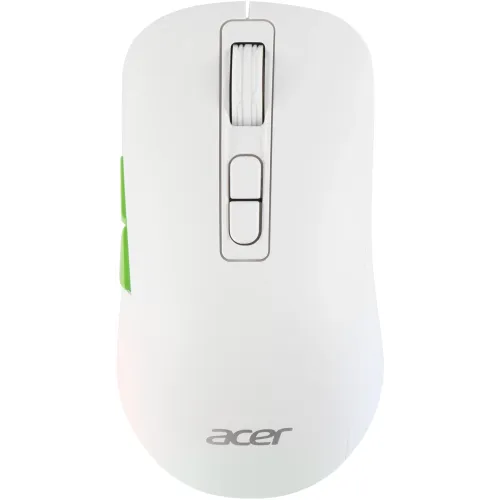 Мышь Acer OMR311 белый оптическая 2400dpi беспров. BT/Radio USB 7but (ZL.MCECC.034)