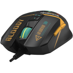 Мышь A4Tech Bloody W63 Max Renegade черный/рисунок оптическая 12000dpi USB (W63 MAX)