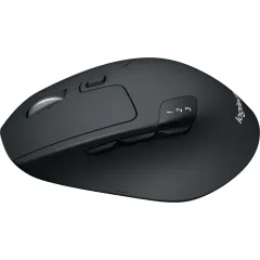 Мышь Logitech M720 Triathlon черный оптическая 1000dpi беспров. BT/Radio USB 6but (910-004794)