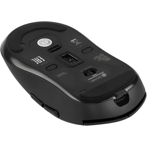 Мышь Оклик 800GMW черный/черный оптическая 10000dpi беспров. BT/Radio USB 6but