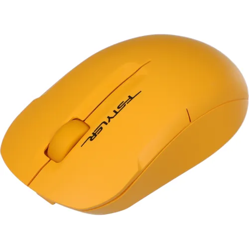 Мышь A4Tech Fstyler FG15CS Air2 желтый оптическая 1200dpi silent беспров. USB для ноутбука 3but