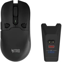 Мышь Acer Nitro OMR404 черный оптическая 6400dpi беспров. BT/Radio USB 6but (ZL.MCEEE.02T)