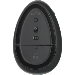 Мышь Logitech Lift графитовый оптическая 4000dpi silent беспров. BT/Radio USB для ноутбука 5but (910-006485)