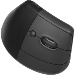 Мышь Logitech Lift графитовый оптическая 4000dpi silent беспров. BT/Radio USB для ноутбука 5but (910-006485)
