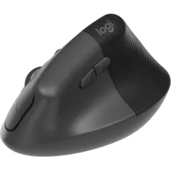 Мышь Logitech Lift графитовый оптическая 4000dpi silent беспров. BT/Radio USB для ноутбука 5but (910-006485)