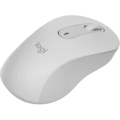 Мышь Logitech M650 L белый оптическая 4000dpi silent беспров. BT/Radio USB 5but (910-006389)