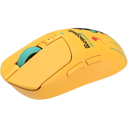 Мышь A4Tech Bloody R72 Ultra Duo Renegade Sunset желтый/рисунок оптическая 20000dpi беспров. USB/USB-C 6but (R72 ULTRA DUO)