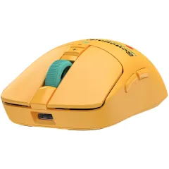 Мышь A4Tech Bloody R72 Ultra Duo Renegade Sunset желтый/рисунок оптическая 20000dpi беспров. USB/USB-C 6but (R72 ULTRA DUO)