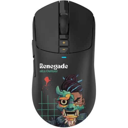 Мышь A4Tech Bloody R72 Ultra Duo Renegade черный оптическая 20000dpi беспров. USB/USB-C 7but