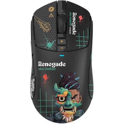 Мышь A4Tech Bloody R72 Ultra Duo Renegade черный оптическая 20000dpi беспров. USB/USB-C 7but