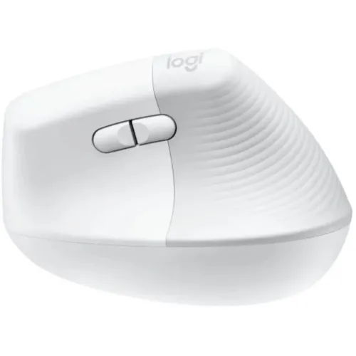 Мышь Logitech Lift белый оптическая 4000dpi silent беспров. BT/Radio USB для ноутбука 5but (910-006486)