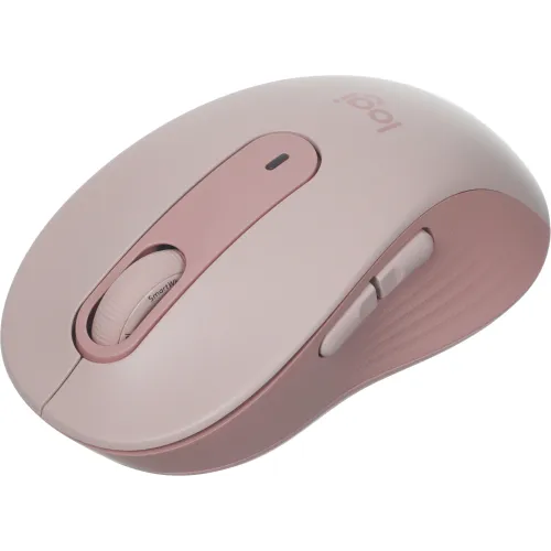 Мышь Logitech M650 розовый оптическая 4000dpi беспров. BT/Radio USB 4but (910-006391)