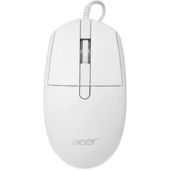 Мышь Acer OMW401 белый оптическая 2000dpi USB 4but (ZL.MCEEE.030)