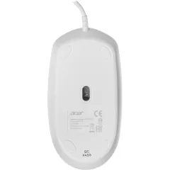 Мышь Acer OMW401 белый оптическая 2000dpi USB 4but (ZL.MCEEE.030)