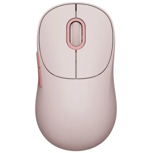 Мышь Xiaomi Wireless Mouse 3 розовый оптическая 1200dpi silent беспров. BT/Radio USB для ноутбука 4but (BHR8911GL)