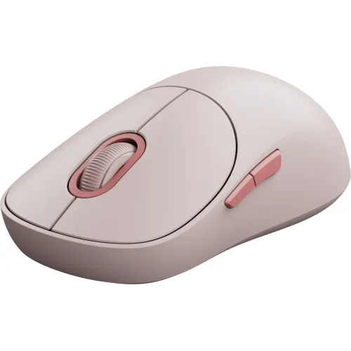 Мышь Xiaomi Wireless Mouse 3 розовый оптическая 1200dpi silent беспров. BT/Radio USB для ноутбука 4but (BHR8911GL)