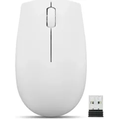 Мышь Lenovo 300 Wireless Compact светло-серый оптическая 1000dpi беспров. USB 2but (GY51L15677)