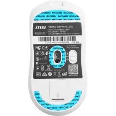 Мышь MSI VERSA 300 W MS-8ZBD белый оптическая 8000dpi беспров. BT/Radio USB 5but (S12-4301440-CLA)