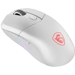 Мышь MSI VERSA 300 ELITE W белый оптическая 26000dpi беспров. BT/Radio USB 5but (S12-4301450-CLA)